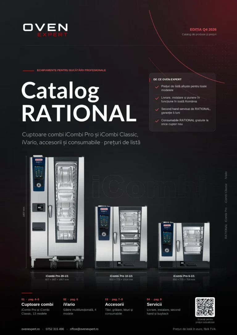 Coperta catalogului RATIONAL Oven Expert, Ediția Q4 2026
